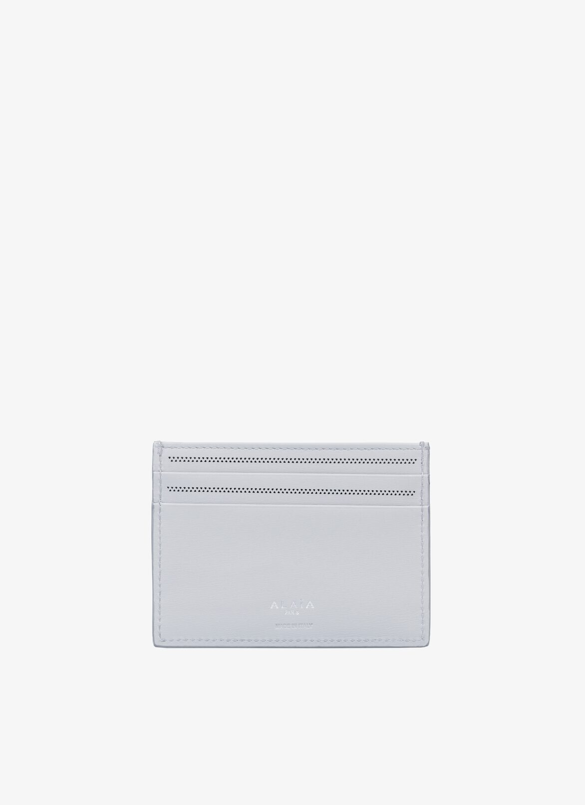 OPENWORK LEATHER CARDHOLDER ALAÏA CLOUD OPENWORK LEATHER CARDHOLDER